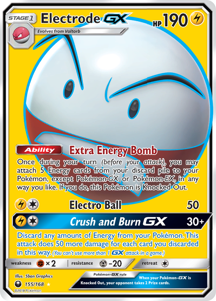 Electrode GX (155/168) [Sun & Moon: Celestial Storm] | Silver Goblin