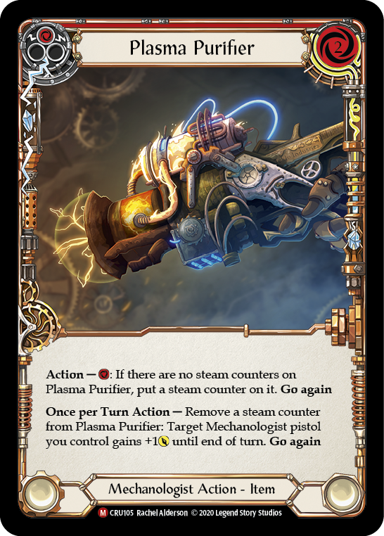 Plasma Purifier [CRU105] (Crucible of War)  1st Edition Rainbow Foil | Silver Goblin