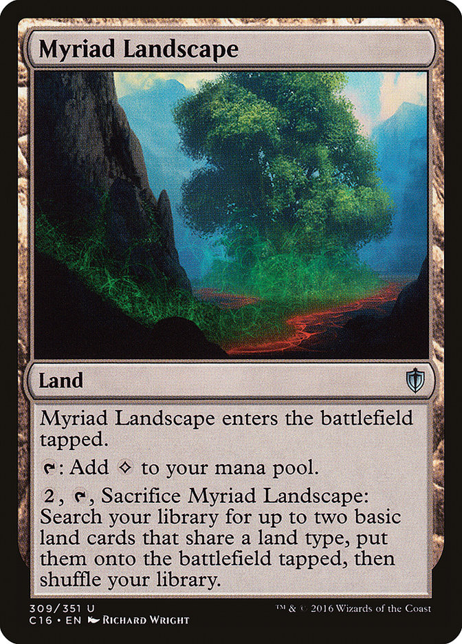 Myriad Landscape [Commander 2016] | Silver Goblin