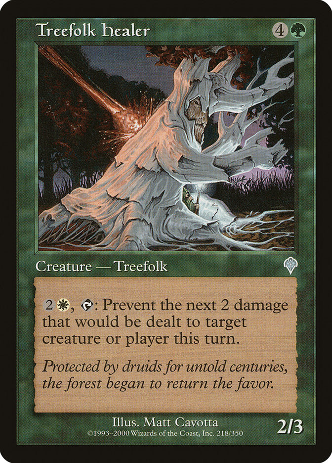 Treefolk Healer [Invasion] | Silver Goblin