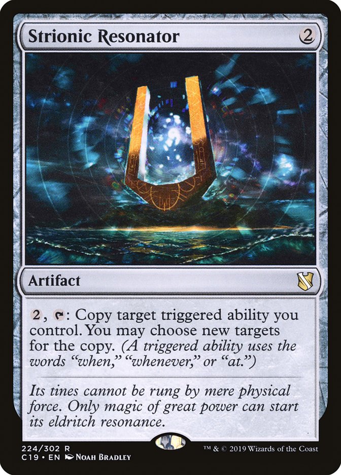 Strionic Resonator [Commander 2019] | Silver Goblin