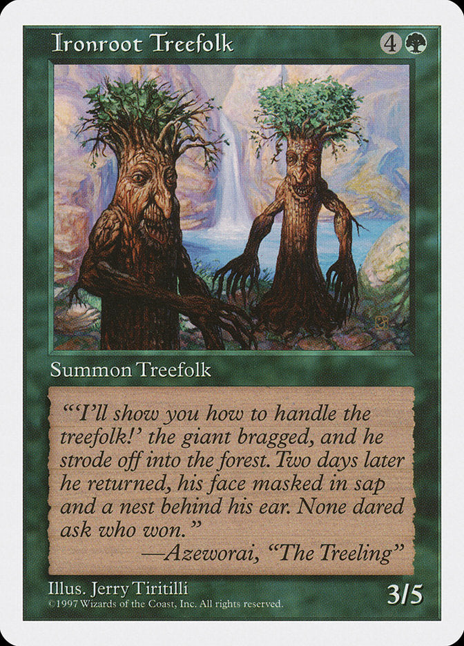 Ironroot Treefolk [Fifth Edition] | Silver Goblin