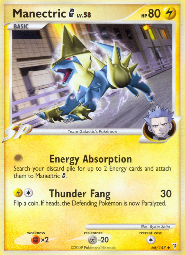 Manectric G (66/147) [Platinum: Supreme Victors] | Silver Goblin