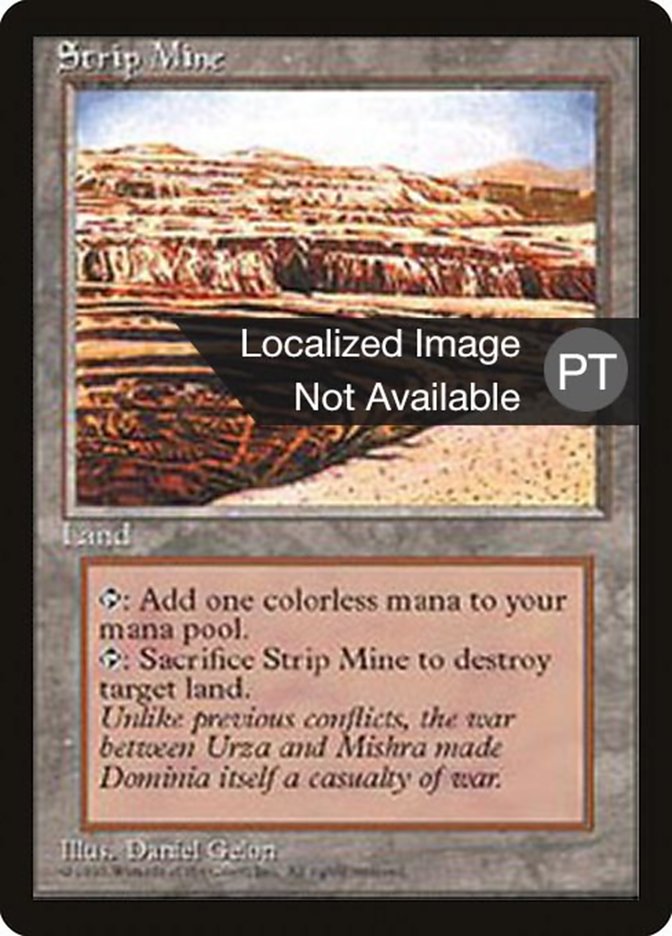 Strip Mine [Fourth Edition (Foreign Black Border)] | Silver Goblin