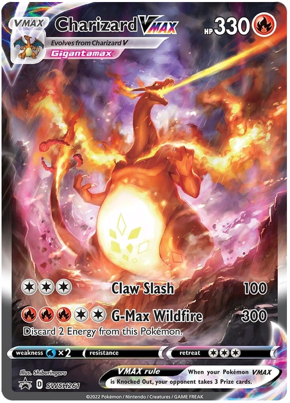 Charizard VMAX (SWSH261) [Sword & Shield: Black Star Promos] | Silver Goblin