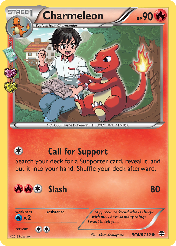 Charmeleon (RC4/RC32) [XY: Generations] | Silver Goblin