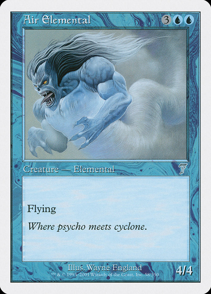 Air Elemental [Seventh Edition] | Silver Goblin