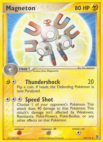 Magneton (27/112) [EX: FireRed & LeafGreen] | Silver Goblin