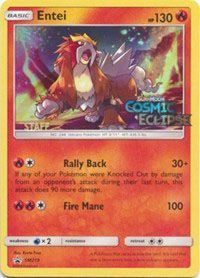 Entei (SM219) (Staff Prerelease Promo) [Sun & Moon: Black Star Promos] | Silver Goblin