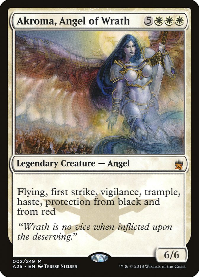 Akroma, Angel of Wrath [Masters 25] | Silver Goblin