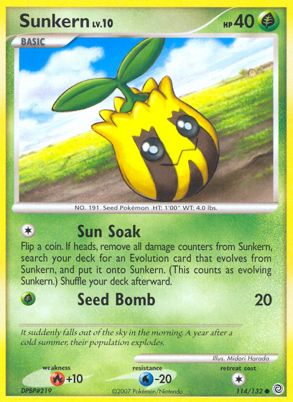 Sunkern (114/132) [Diamond & Pearl: Secret Wonders] | Silver Goblin