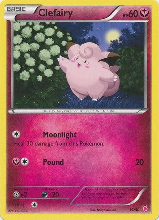 Clefairy (19/30) [XY: Trainer Kit 1 - Wigglytuff] | Silver Goblin