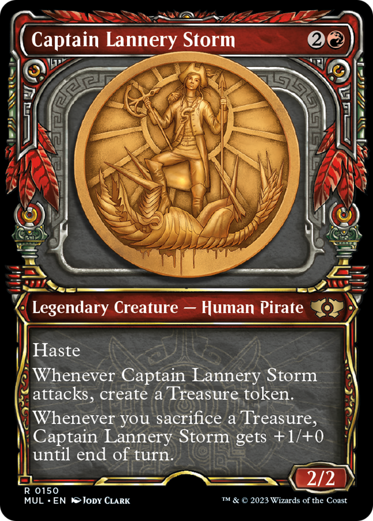Captain Lannery Storm (Halo Foil) [Multiverse Legends] | Silver Goblin