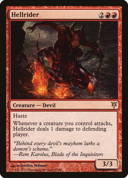 Hellrider (052) - Duel Decks: Sorin vs. Tibalt