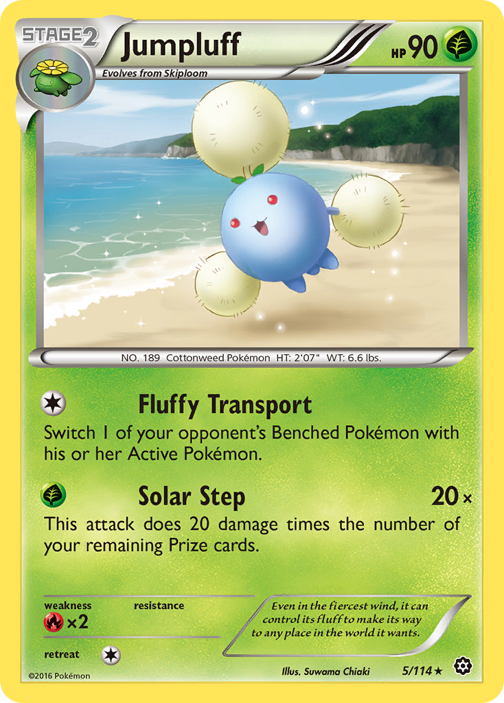 Jumpluff (5/114) [XY: Steam Siege] | Silver Goblin