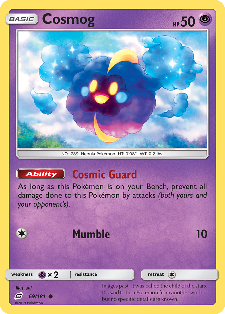 Cosmog (69/181) [Sun & Moon: Team Up] | Silver Goblin