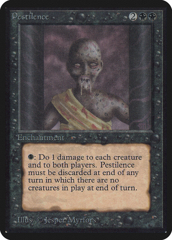 Pestilence [Alpha Edition] | Silver Goblin