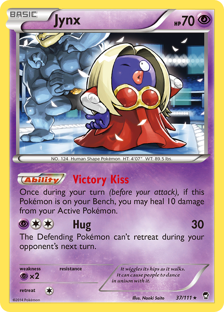 Jynx (37/111) [XY: Furious Fists] | Silver Goblin