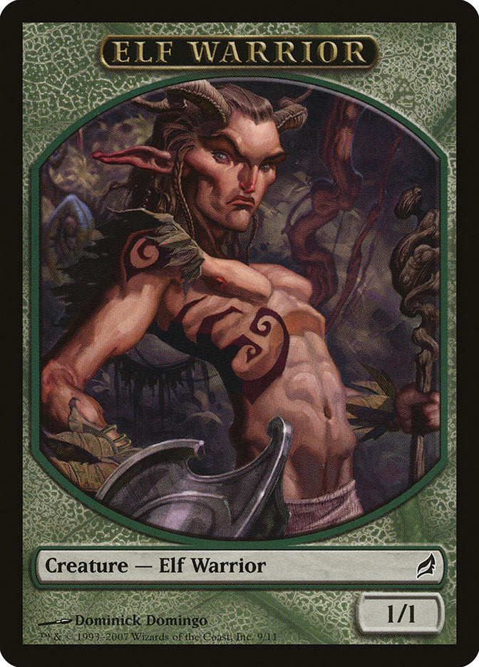 Elf Warrior Token [Lorwyn Tokens] | Silver Goblin