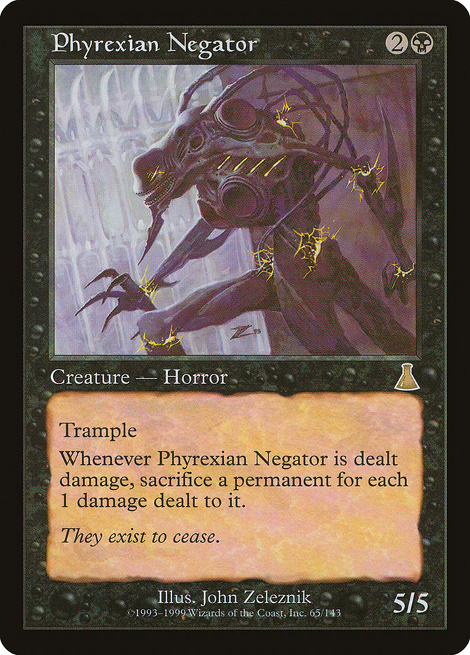 Phyrexian Negator [Urza's Destiny] | Silver Goblin