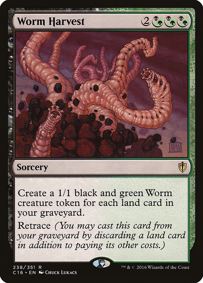 Worm Harvest [Commander 2016] | Silver Goblin