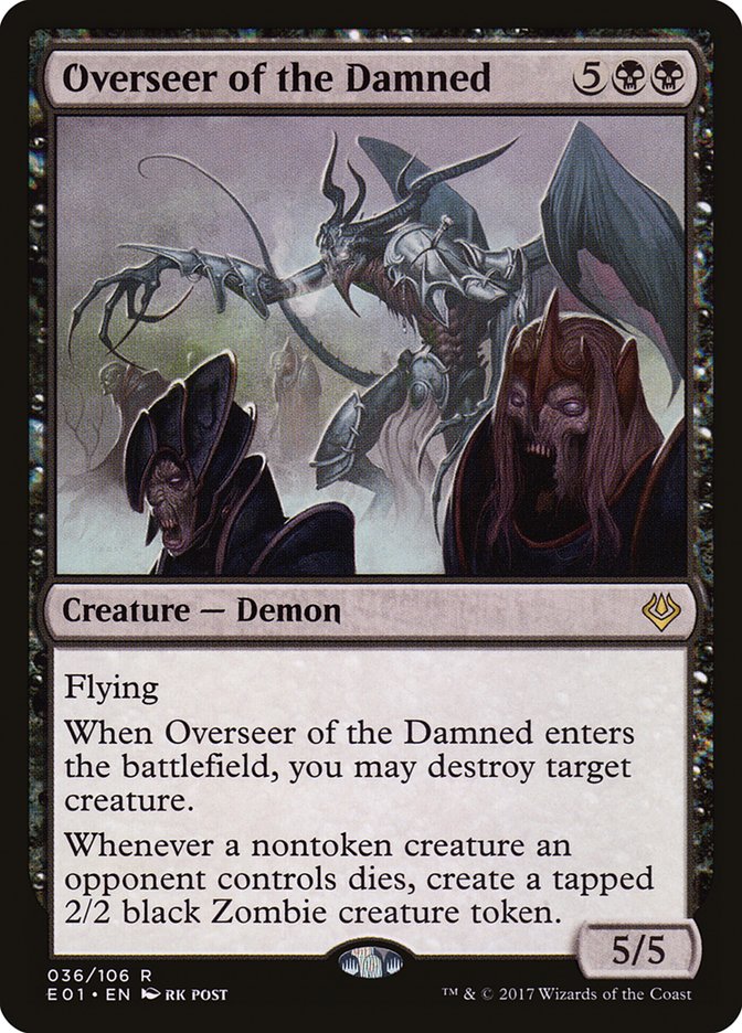 Overseer of the Damned [Archenemy: Nicol Bolas] | Silver Goblin