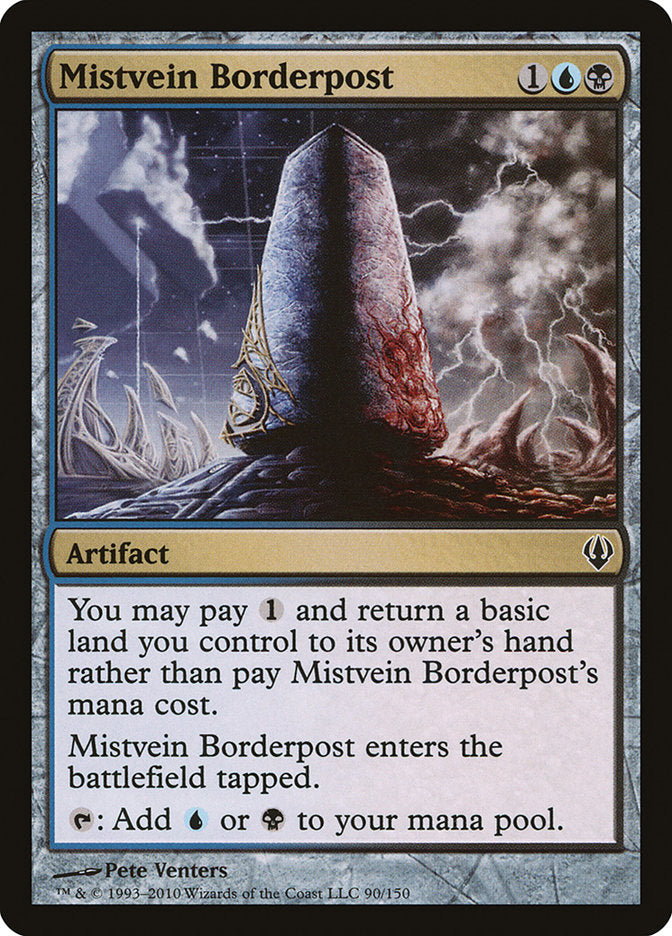 Mistvein Borderpost [Archenemy] | Silver Goblin