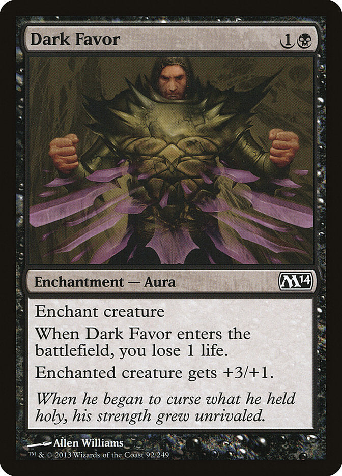 Dark Favor [Magic 2014] | Silver Goblin
