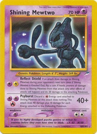 Shining Mewtwo (109/105) [Neo Destiny Unlimited] | Silver Goblin