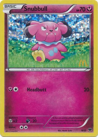 Snubbull (8/12) [McDonald's Promos: 2014 Collection] | Silver Goblin