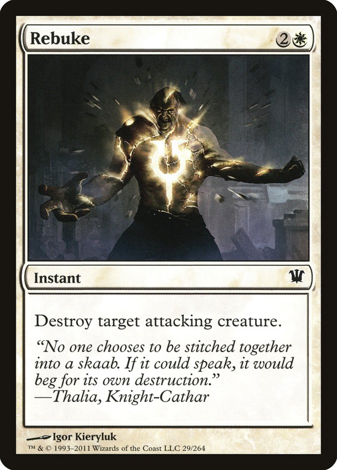 Rebuke [Innistrad] | Silver Goblin