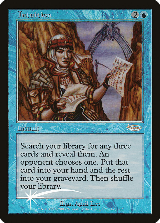 Intuition [Judge Gift Cards 2003] | Silver Goblin