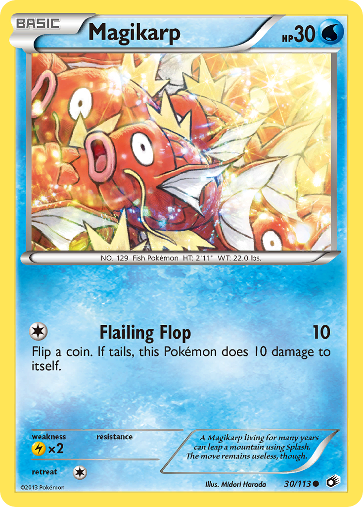 Magikarp (30/113) [Black & White: Legendary Treasures] | Silver Goblin