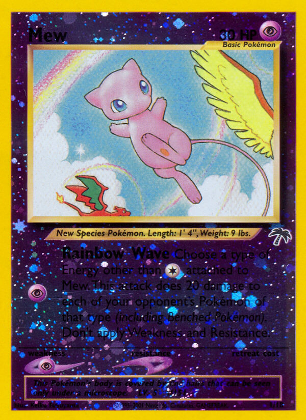 Mew (1/18) [Southern Islands] | Silver Goblin