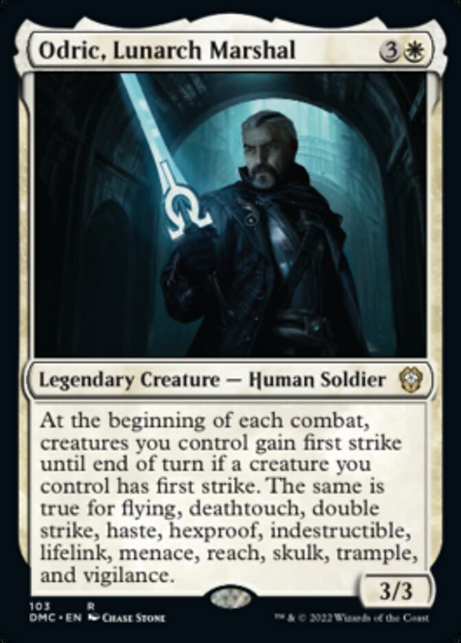 Odric, Lunarch Marshal [Dominaria United Commander] | Silver Goblin