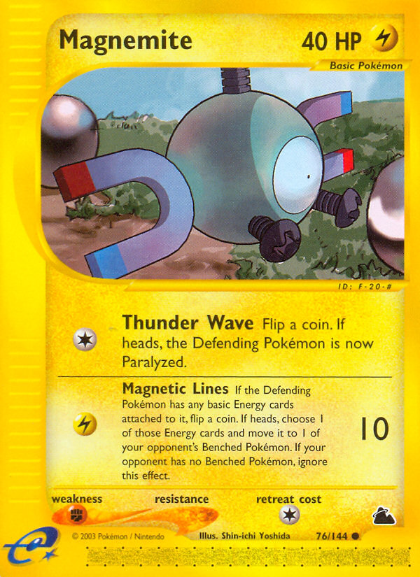 Magnemite (76/144) [Skyridge] | Silver Goblin