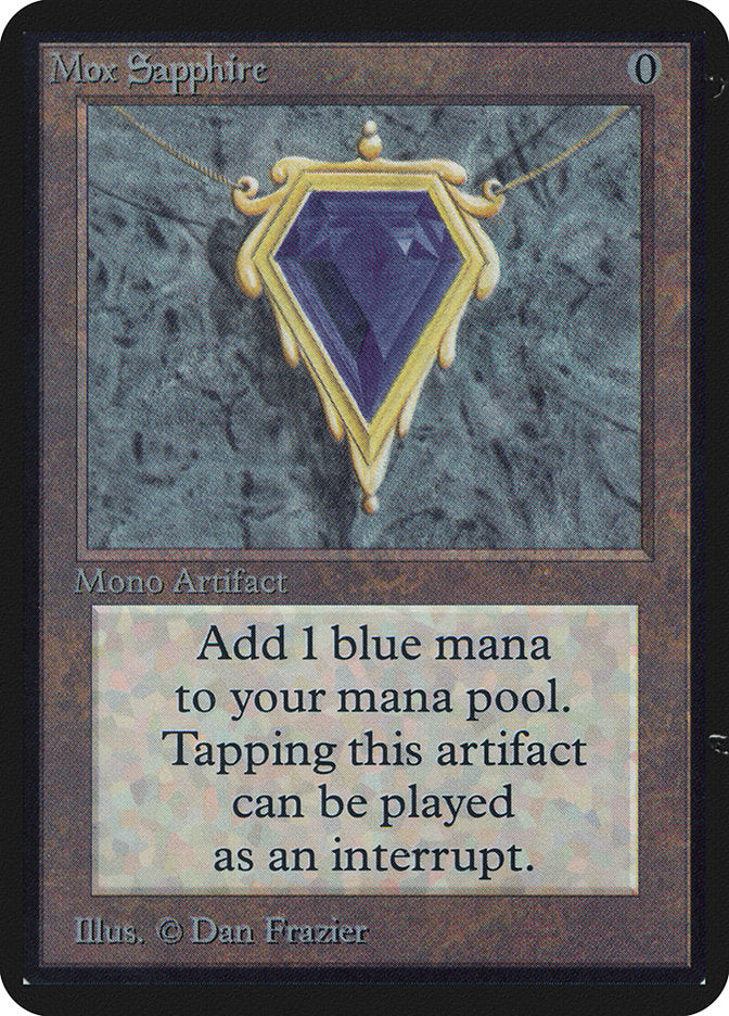 Mox Sapphire [Alpha Edition] | Silver Goblin