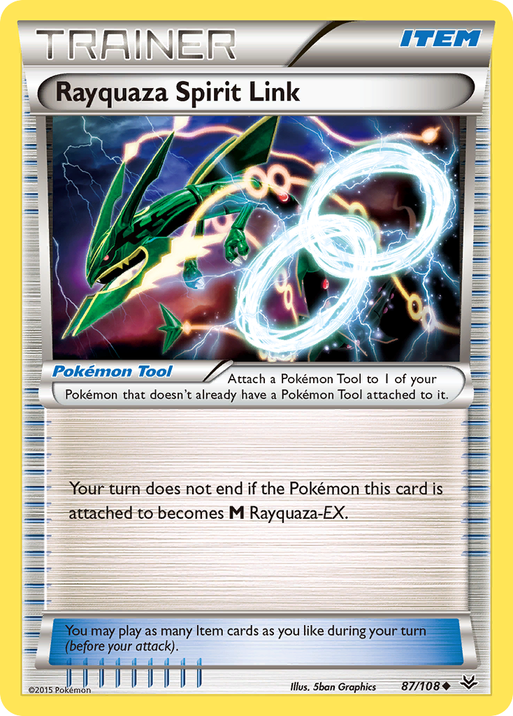 Rayquaza Spirit Link (87/108) [XY: Roaring Skies] | Silver Goblin