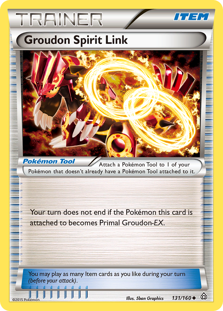 Groudon Spirit Link (131/160) [XY: Primal Clash] | Silver Goblin