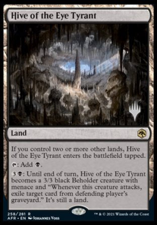 Hive of the Eye Tyrant (Promo Pack) [Dungeons & Dragons: Adventures in the Forgotten Realms Promos] | Silver Goblin