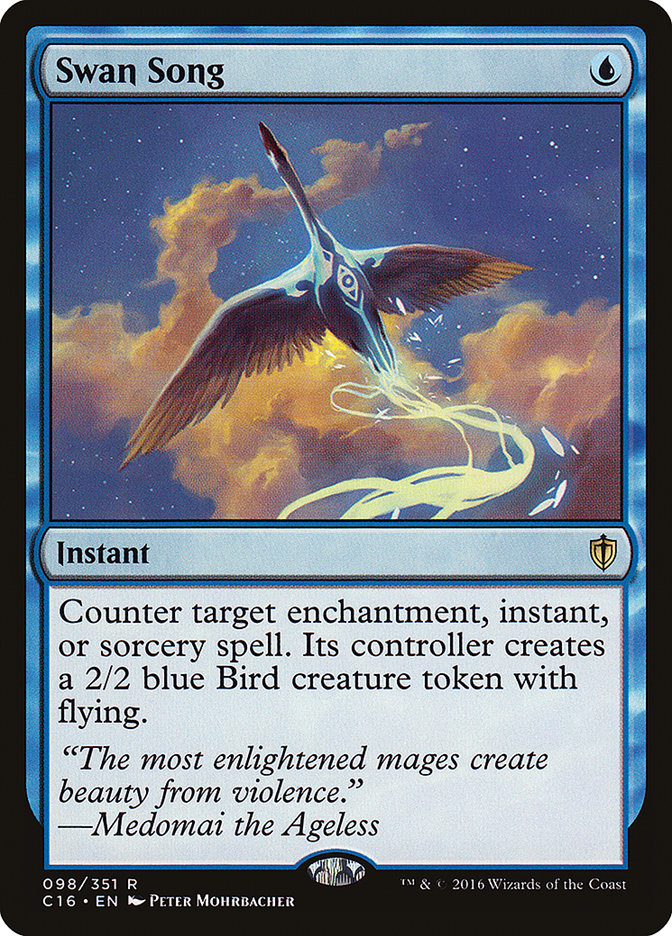 Swan Song [Commander 2016] | Silver Goblin