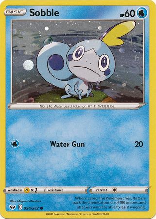 Sobble (054/202) (Cosmos Holo) [Sword & Shield: Base Set] | Silver Goblin