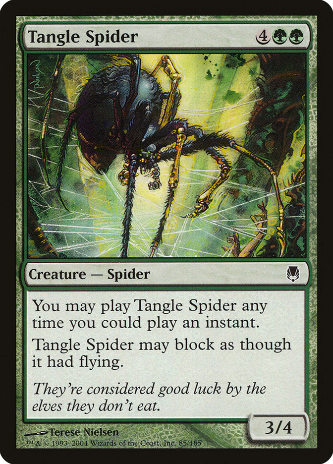Tangle Spider [Darksteel] | Silver Goblin