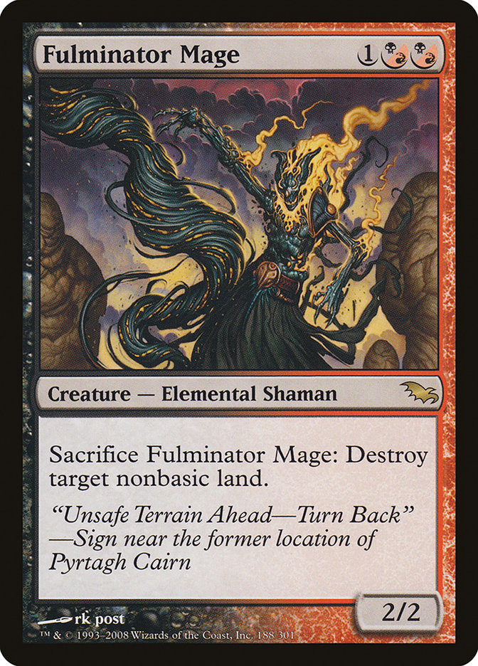 Fulminator Mage [Shadowmoor] | Silver Goblin