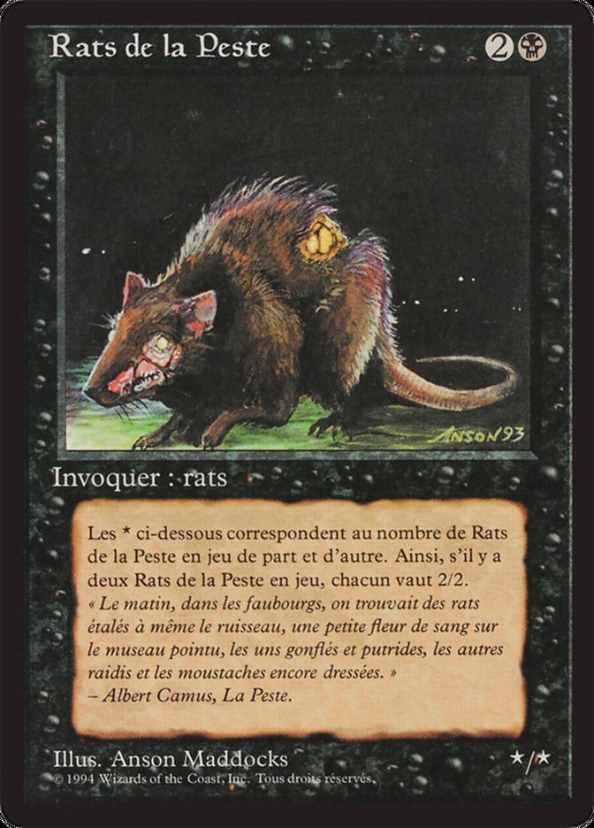 Plague Rats [Foreign Black Border] | Silver Goblin