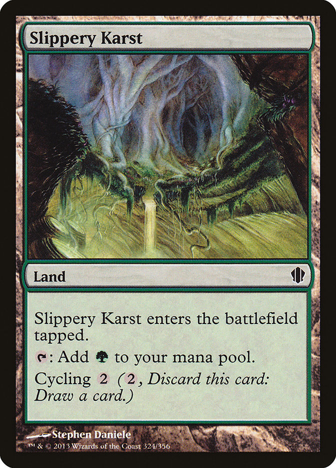 Slippery Karst [Commander 2013] | Silver Goblin