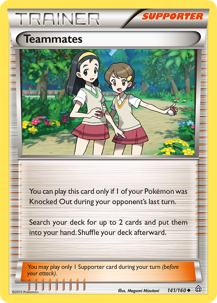 Teammates (141/160) [XY: Primal Clash] | Silver Goblin