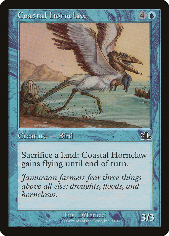 Coastal Hornclaw [Prophecy] | Silver Goblin