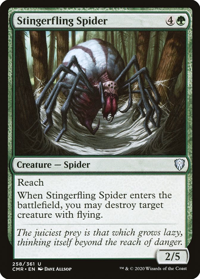 Stingerfling Spider [Commander Legends] | Silver Goblin