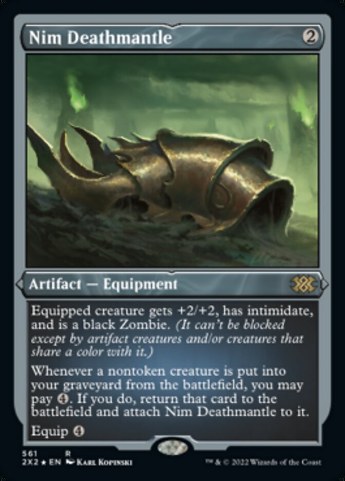 Nim Deathmantle (Foil Etched) [Double Masters 2022] | Silver Goblin